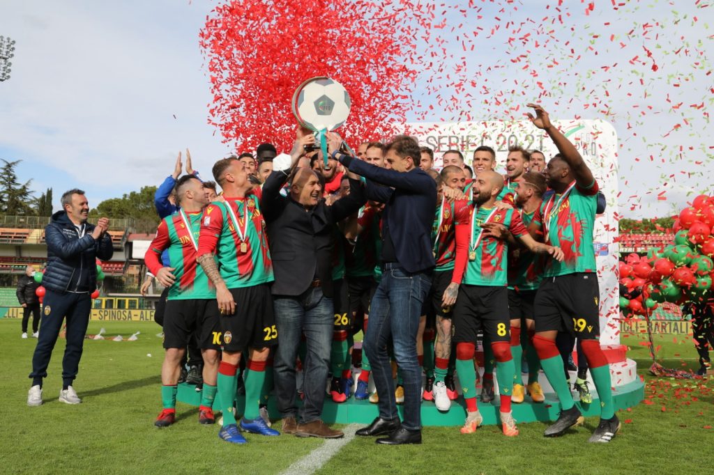TERNANA-CAVESE 7-2, LA SINTESI