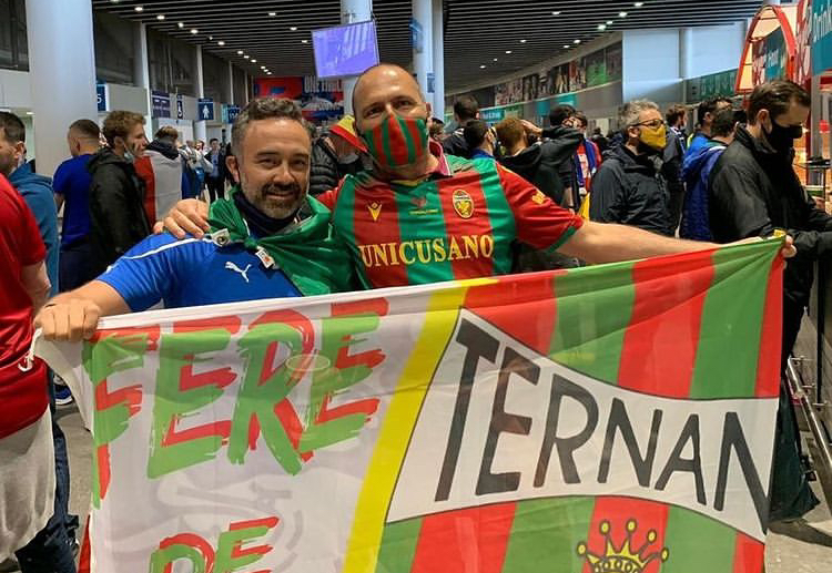 Una macchia di rossoverde a Wembley!