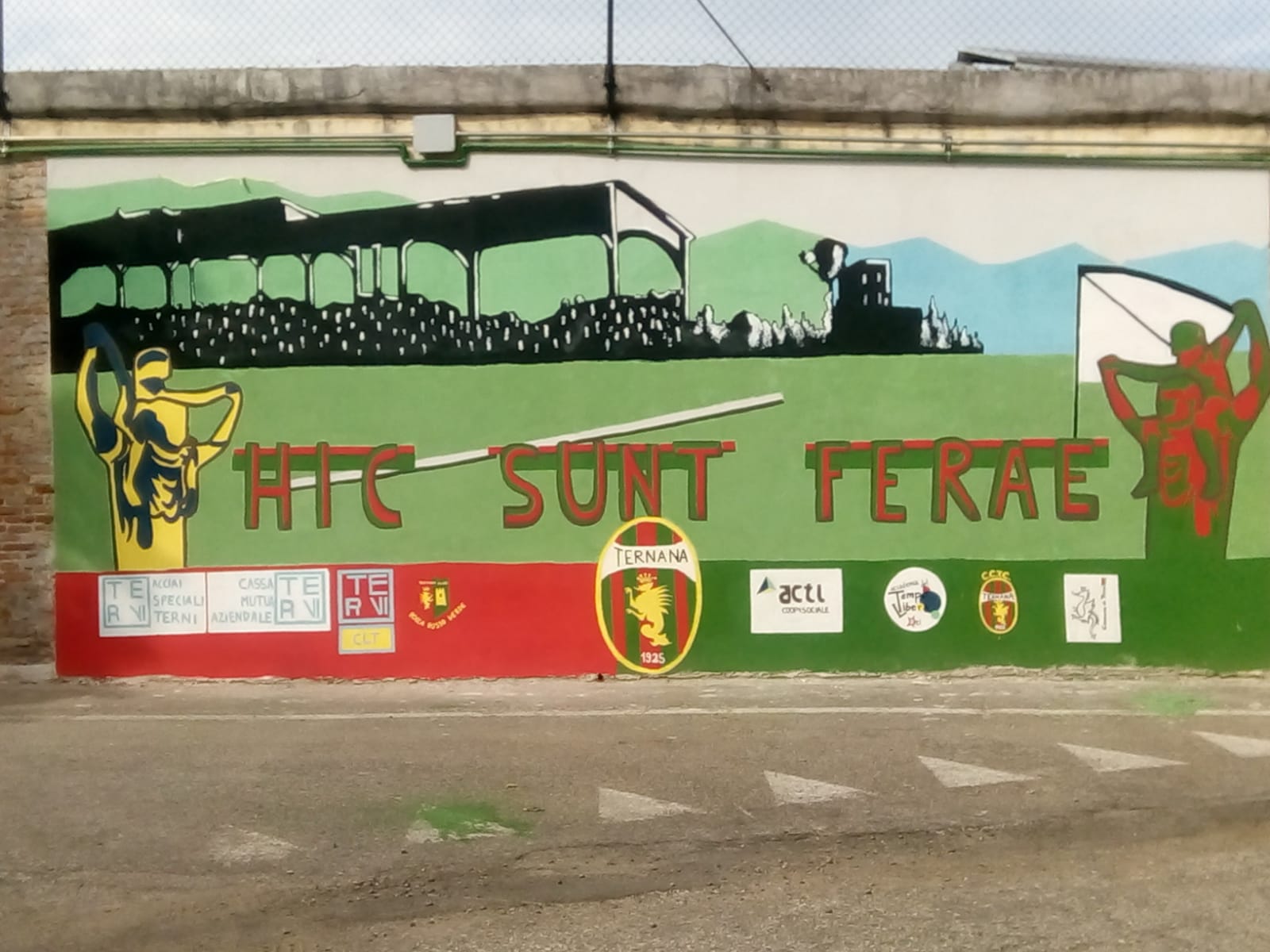 ” LA PISTA “, UN MURALES PER NON DIMENTICARE LE EMOZIONI DEL PASSATO!-VIDEO-INTERVISTE