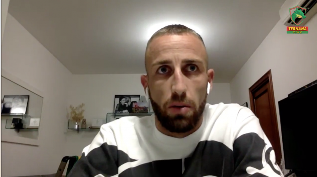 “Diretta Ternana Time”, Iannarilli: “Il rigore? L’arbitro ha detto che il fallo è mio”