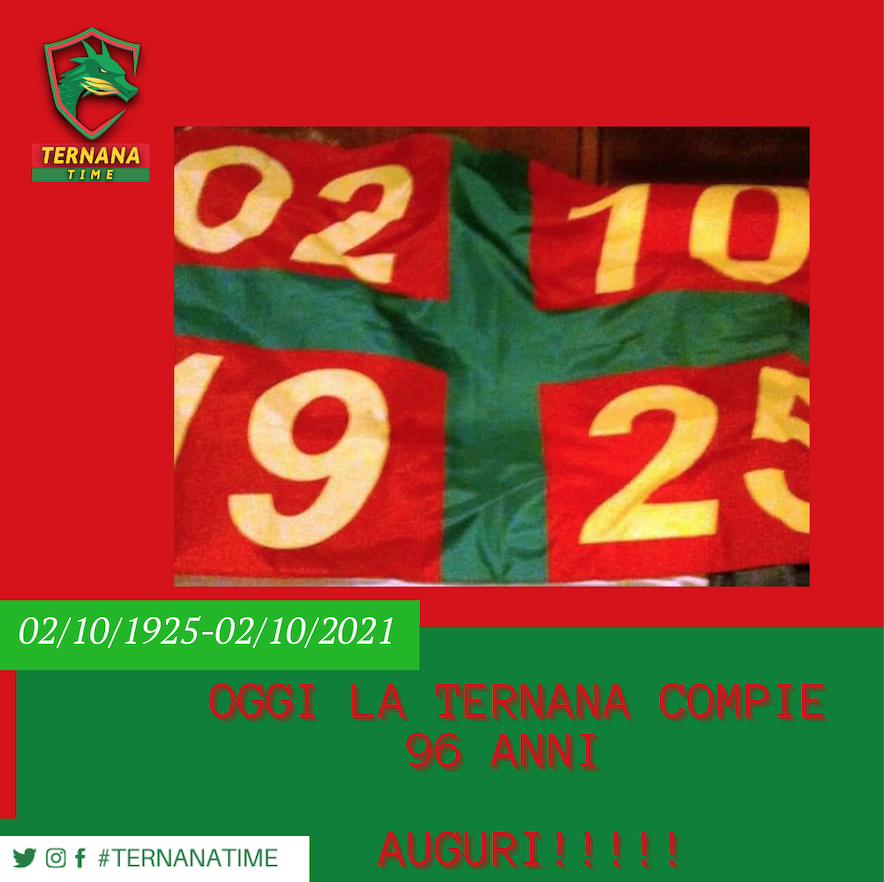 La Ternana compie 96 anni!
