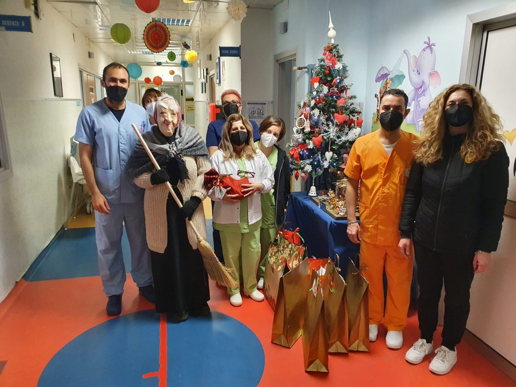 Terni col cuore, particolarmente attiva la befana rossoverde