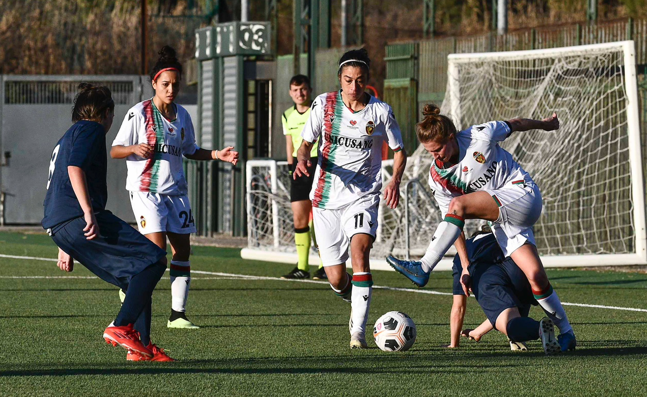 Ternana Femminile beffata nel finale da un fortunato Pinerolo-Buona la prova delle rossoverdi