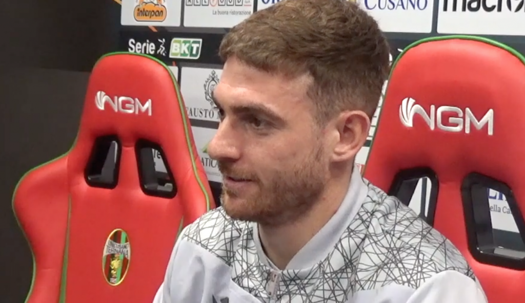 Ternana, ancora assente Pettinari-in gruppo Capanni-video
