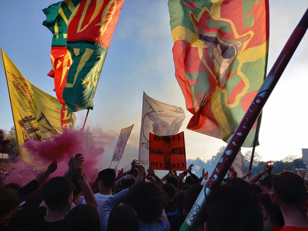 Ternana, oltre 500 tifosi presenti al Braglia