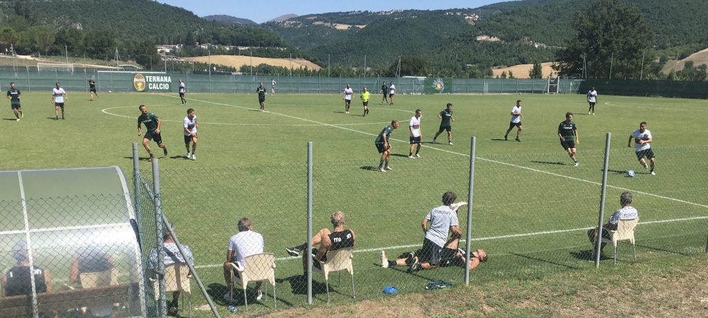 Ternana, pareggio ( 1-1 ) nel test di fine ritiro
