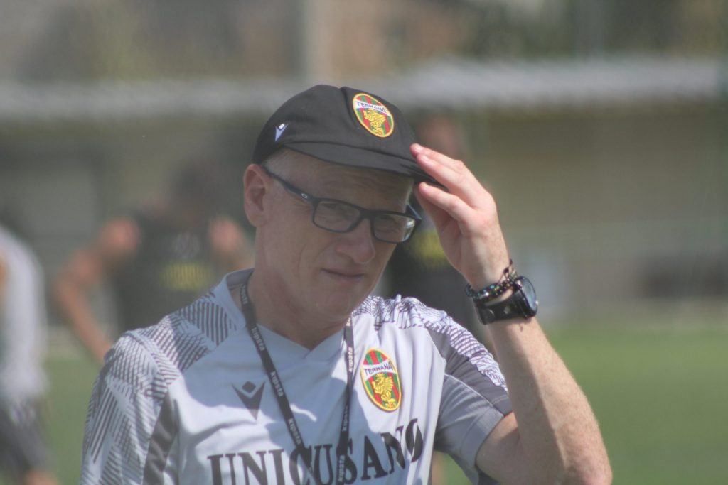 Ternana, squadra al lavoro con Favaretto