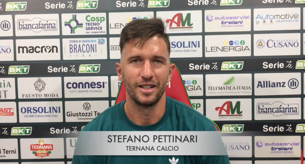 Ternana, Pettinari:”La mia volontà è di restare qui!”-VIDEOINTERVISTA