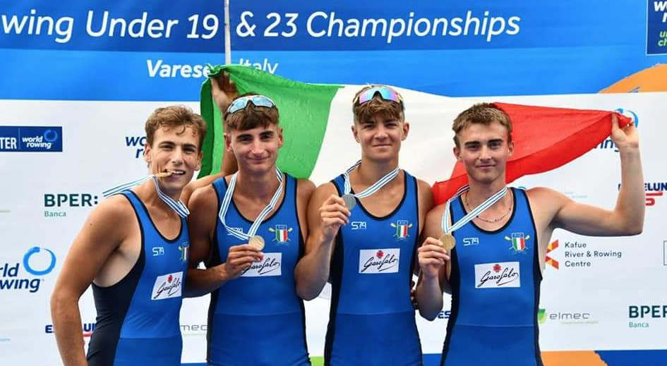 Canottaggio U. 23, Mattia Tonelli è campione iridato!