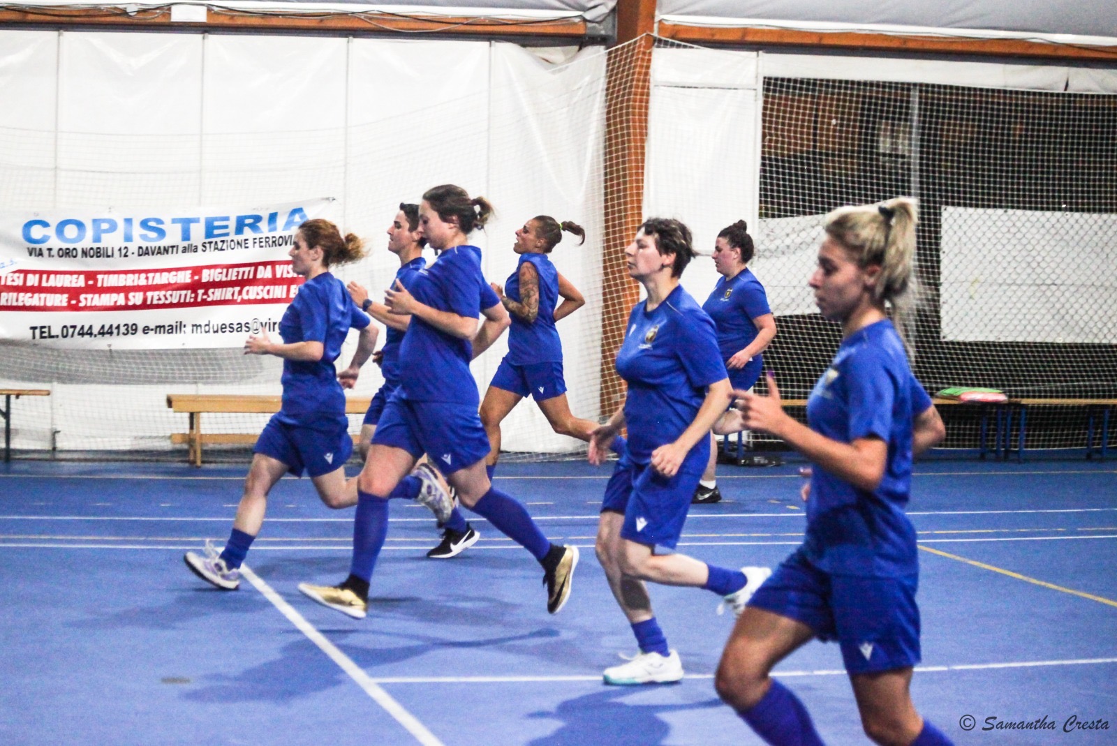 Calcio a 5 femminile, la Ternana Thyrus al lavoro