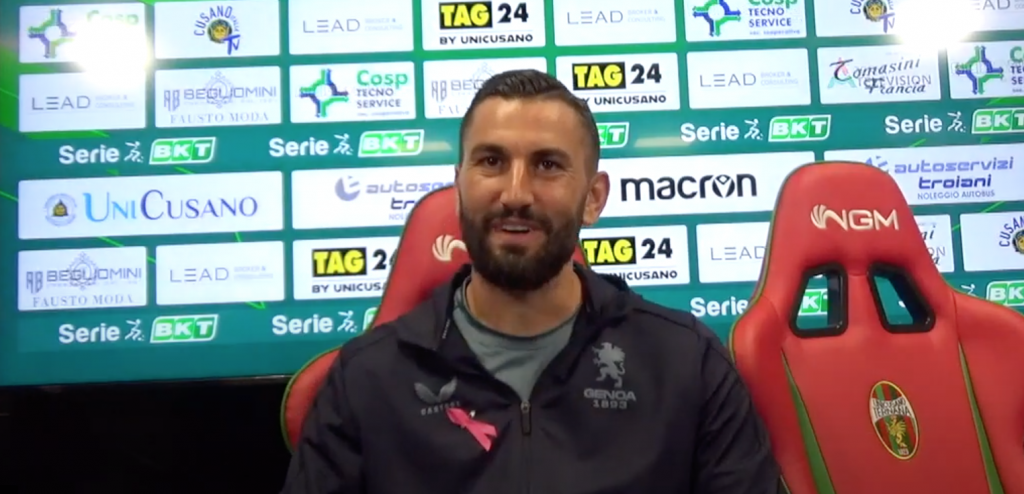 Ternana-Genoa, Coda:” Il rigore ha facilitato il nostro compito”VIDEO