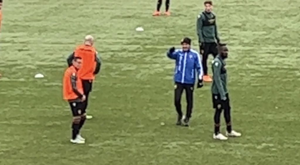 Ternana, al Taddei primo allenamento del 2023-Video