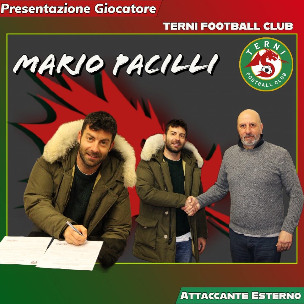 Terni FC, la società “regala” a Borrello un ex rossoverde