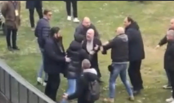Sputi ed insulti tra Bandecchi e tifosi al Liberati- VIDEO