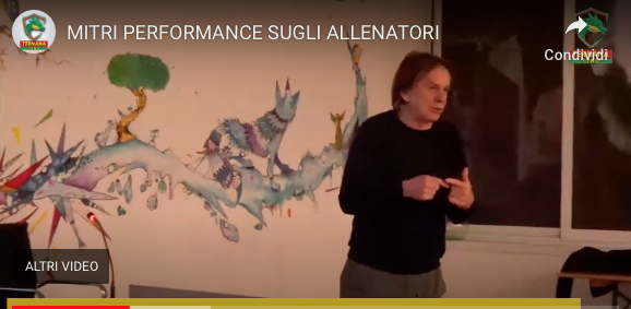 L’ex rossoverde Mitri e la sua performance sugli “allenatori moderni “-VIDEO