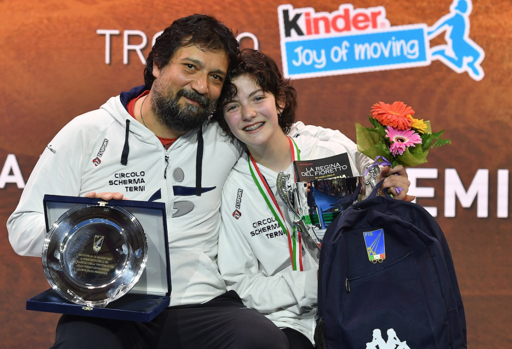 Spada Allieve, una spadista del Circolo della Scherma Terni sul tetto d’Italia