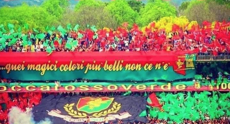 Ternana a Lecce senza i gruppi dei tifosi organizzati