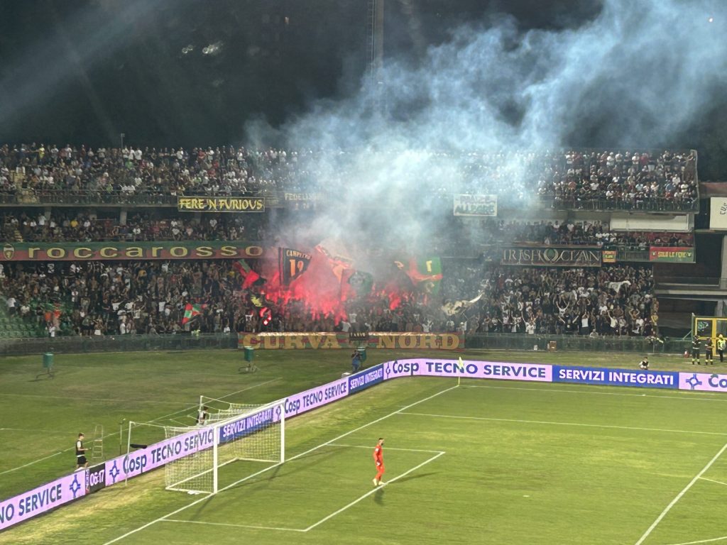 Ternana, esordio amaro al Liberati