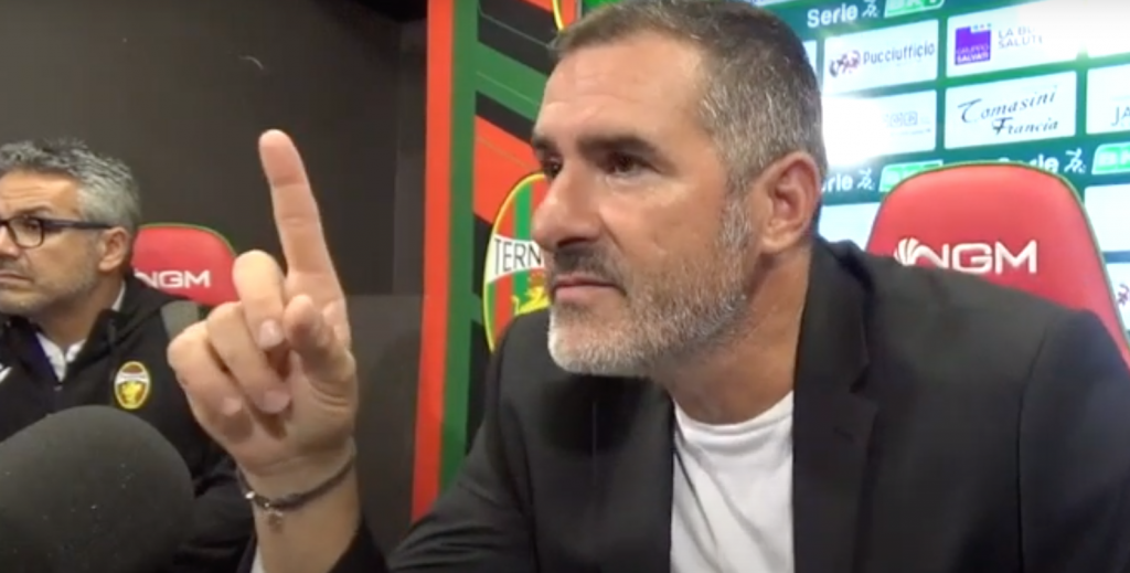 Lucarelli:” Non abbiamo meritato di perdere ” VIDEO