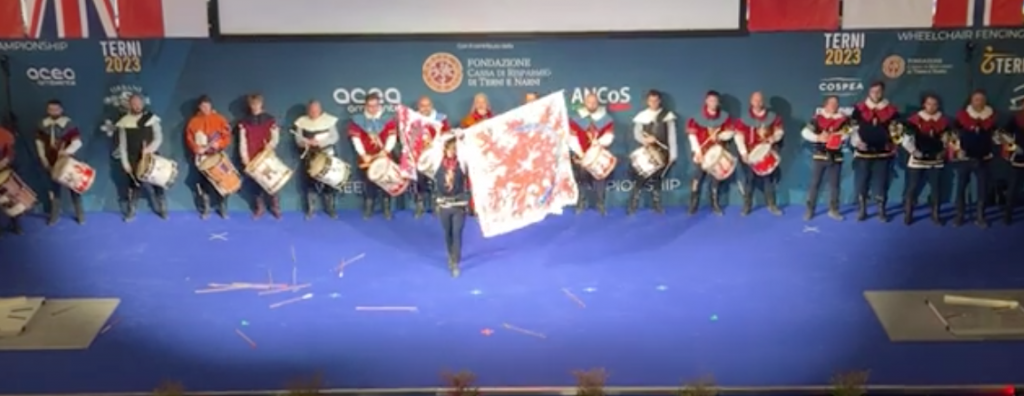 Terni, Mondiali Scherma Paralimpica, la cerimonia di apertura-Video