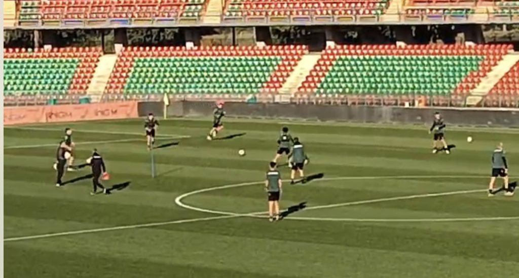 Ternana, Breda continua nella sua valutazione della rosa a disposizione