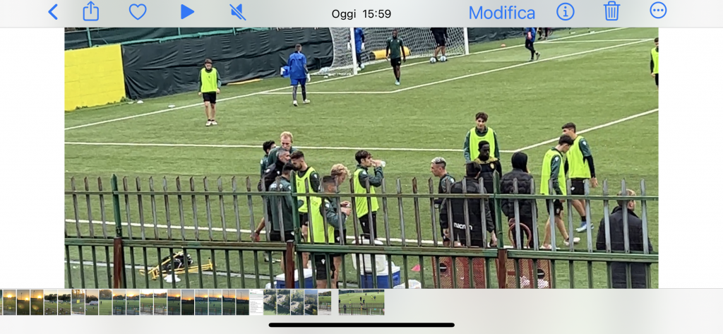 Ternana, tra gli assenti della seduta odierna c’è anche Favilli- VIDEO