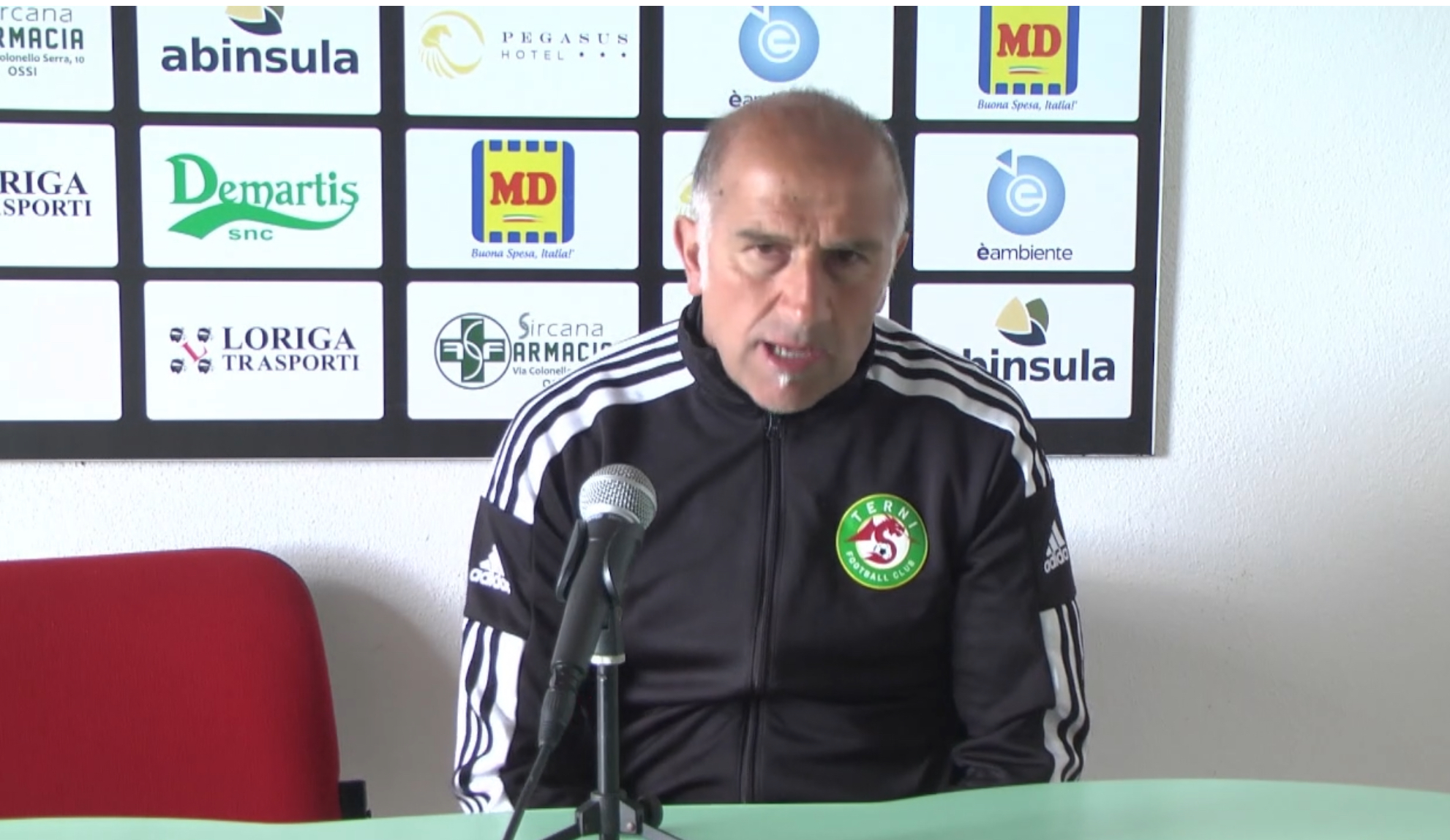 Terni fc, le parole di Roberto Borrello post pari con l’Ossese-video intervista