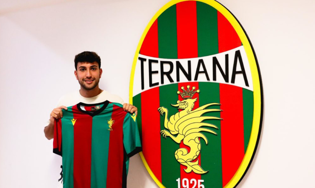 TERNANA, UFFICIALIZZATO IL PRESTITO DI CORRADINI