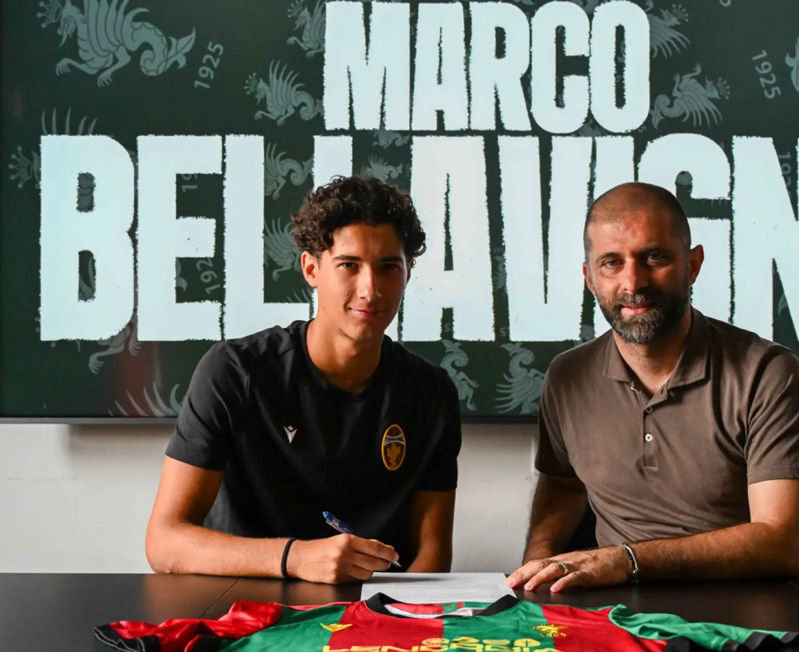 Ternana, Bellavigna e il primo contratto prof