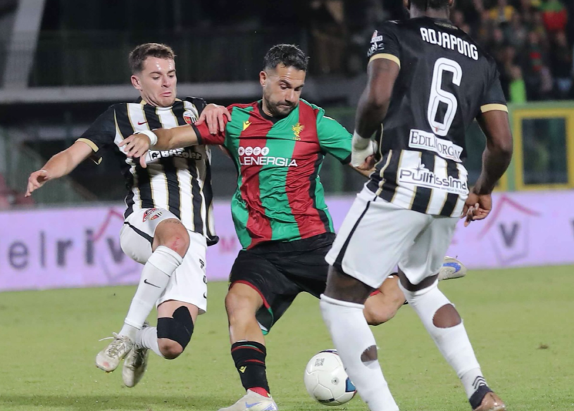 La Ternana surclassa l’Ascoli con 3 gol nella ripresa