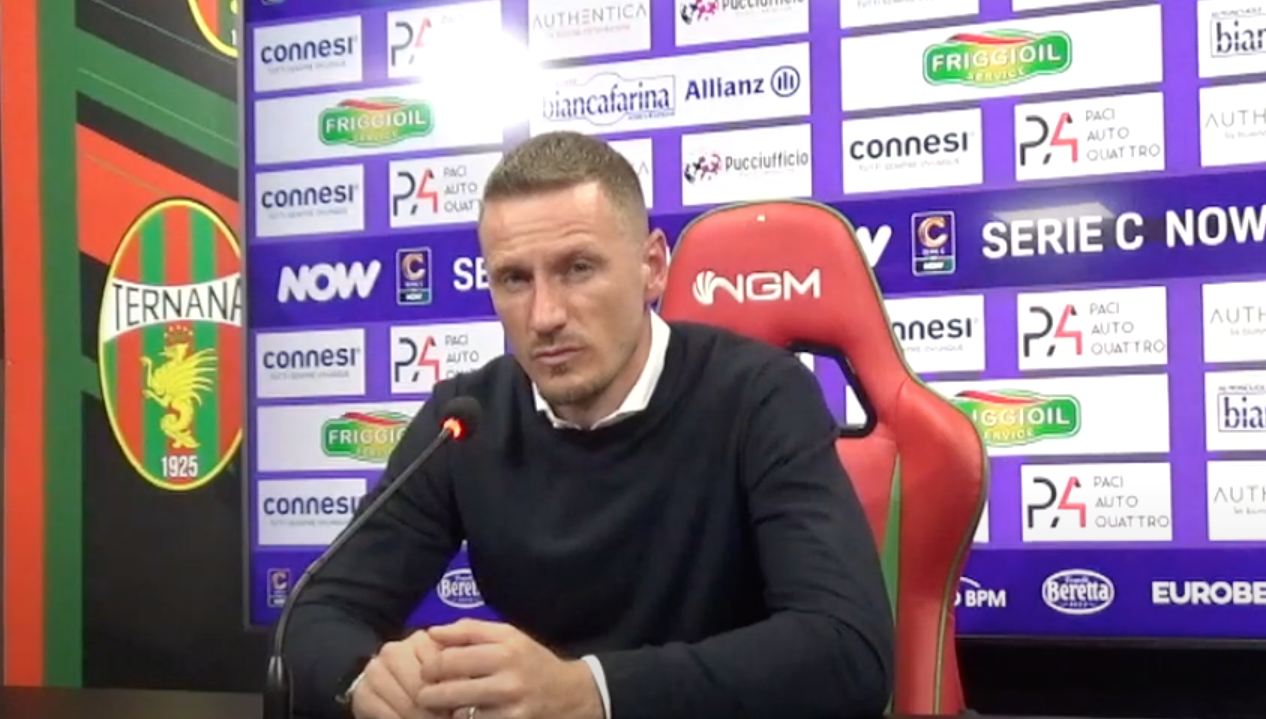 TERNANA, ABATE:” Stasera è stato tutto molto bello!” VIDEO