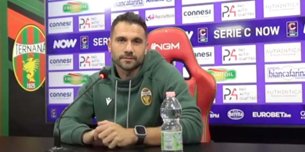 Ternana, Curcio:” E’ stato bello esultare sotto la curva”-Video
