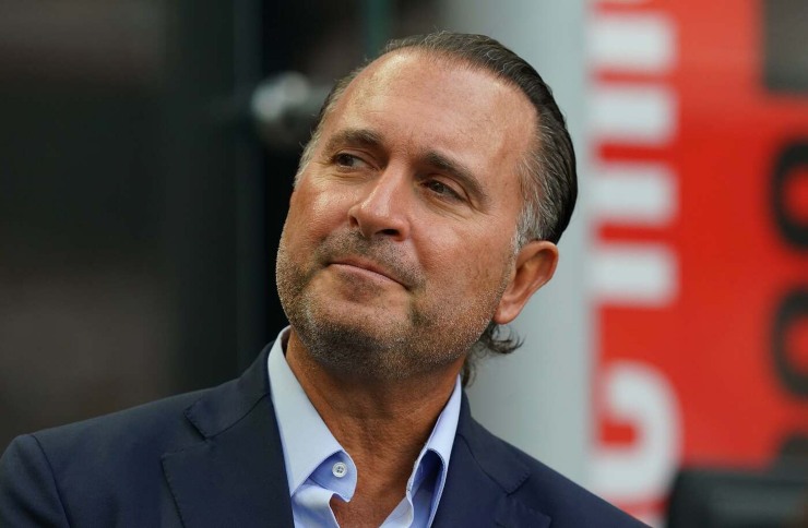 Il presidente del Milan Gerry Cardinale