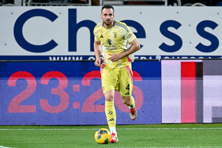 Federico Gatti in campo con la maglia della Juventus - Foto Lapresse - Ternanatime.com