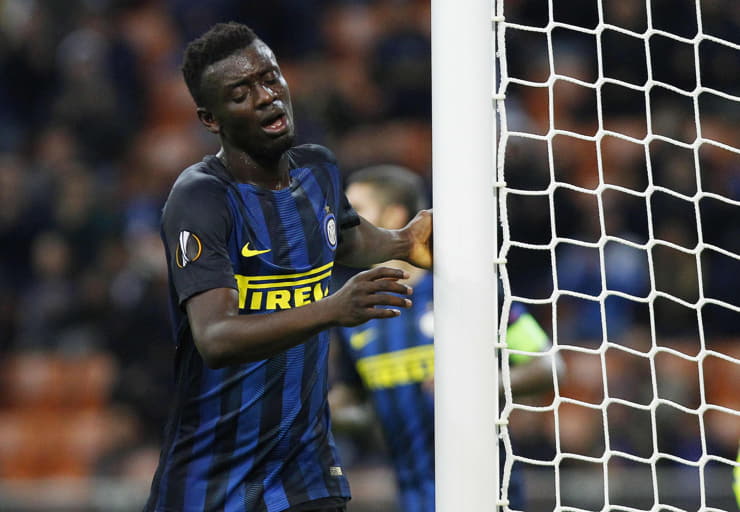 Gnoukouri in campo con la maglia dell'Inter - Foto Lapresse - Ternanatime.com