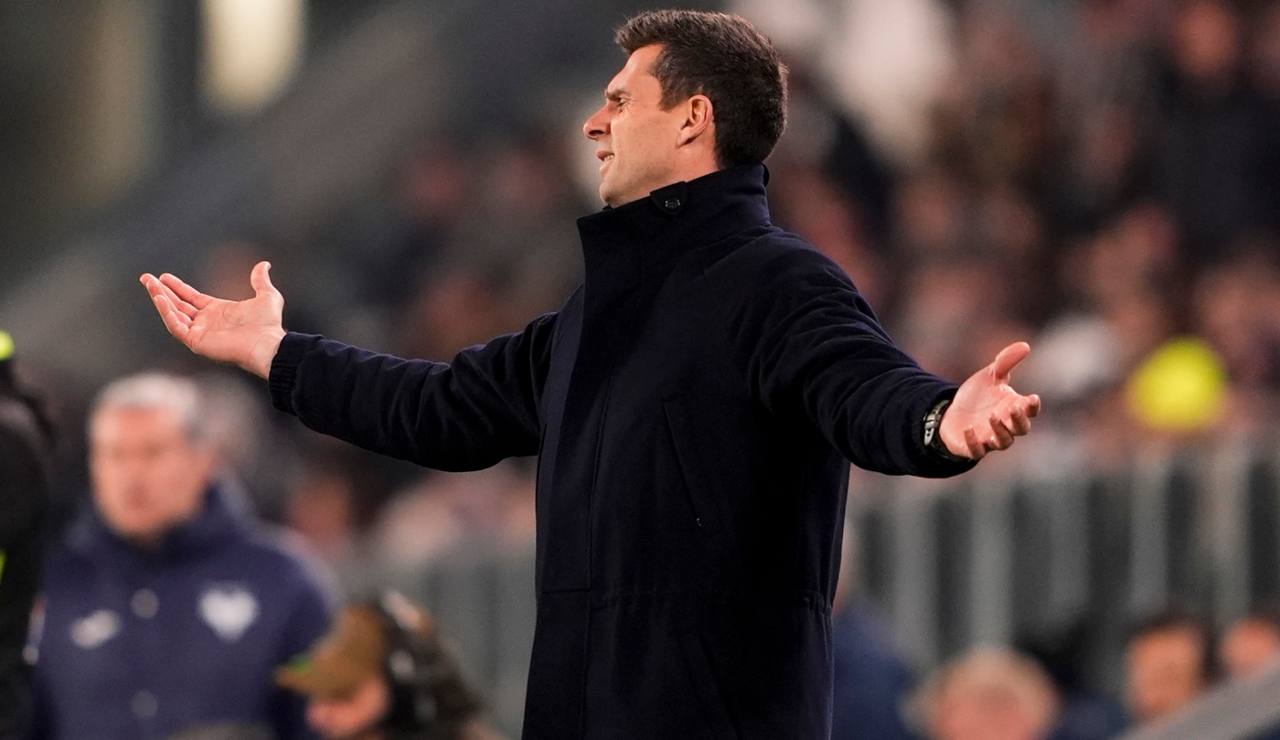 L'ex tecnico della Juventus Thiago Motta
