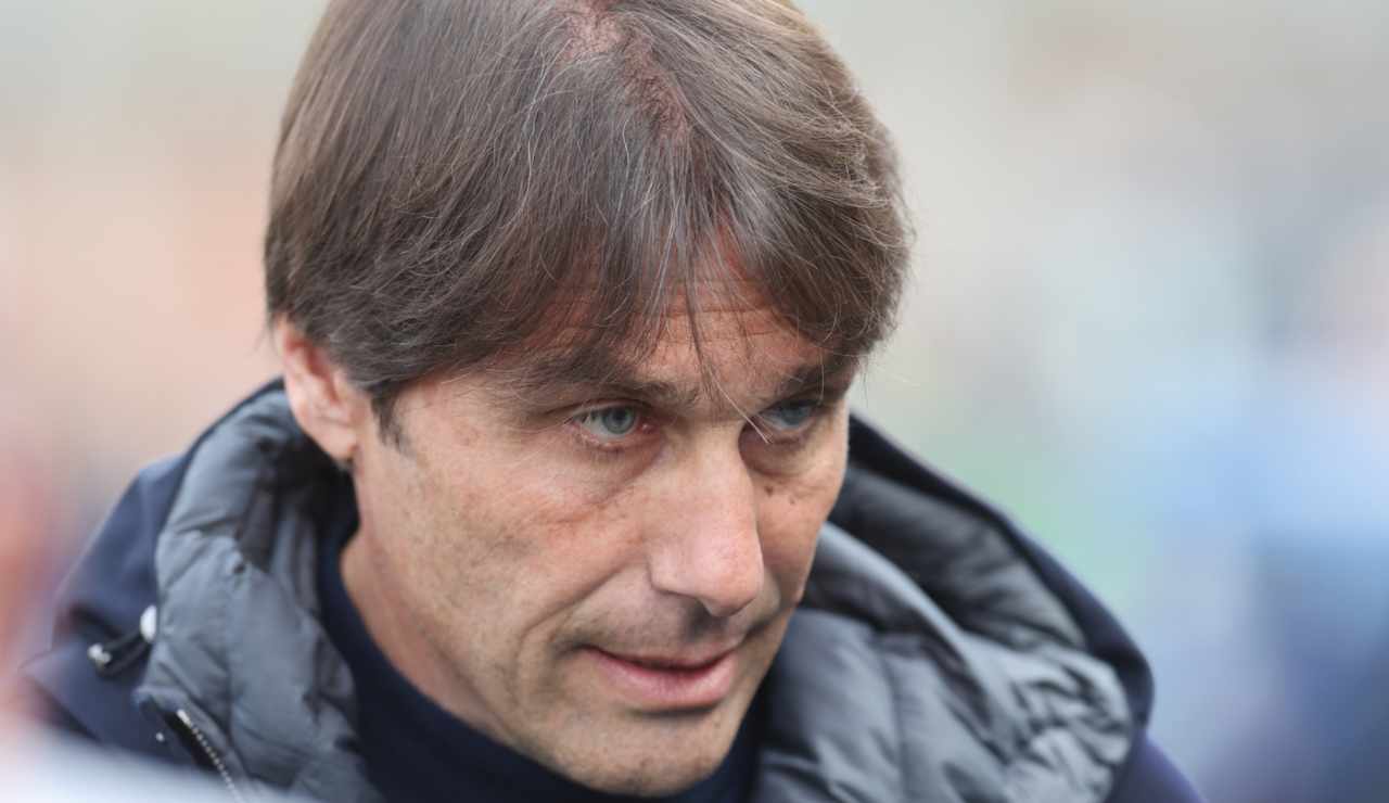 Il tecnico del Napoli Antonio Conte