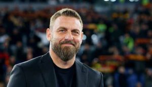 L'ex allenatore della Roma Daniele De Rossi