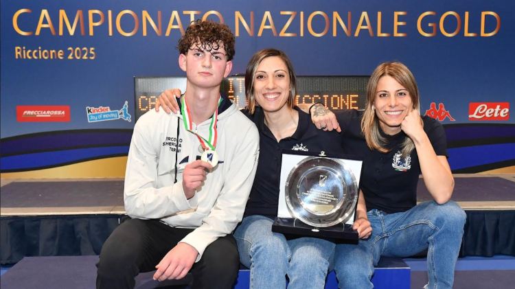 Scherma, trionfo per Carlo Celi del Circolo ternano