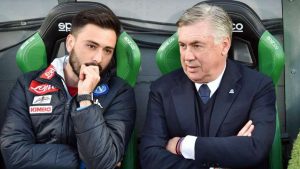 Carlo Ancelotti e il figlio Davide