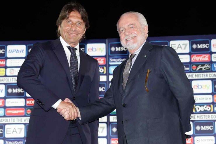 Conte e De Laurentiis ancora insieme