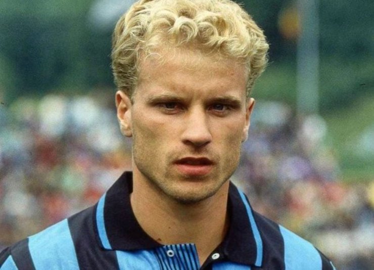 Bergkamp ai tempi dell'Inter