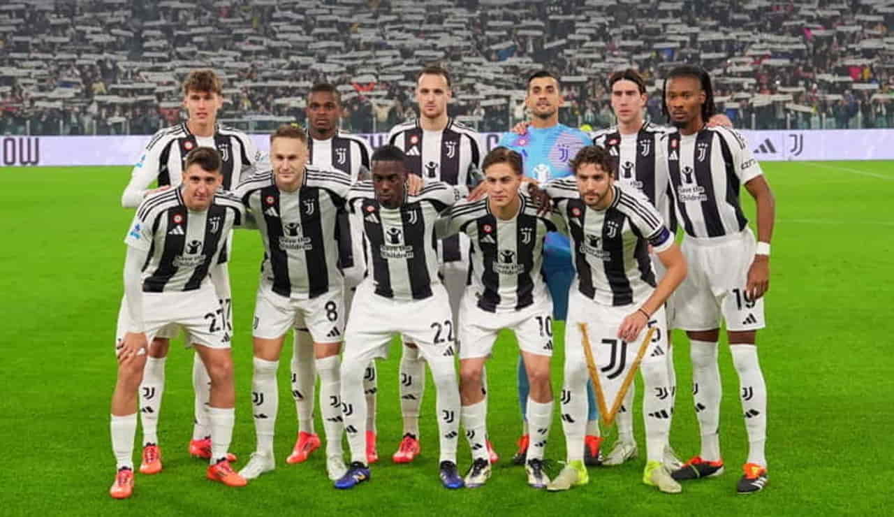La Juventus in una recente partita - Foto Lapresse - Ternanatime.com