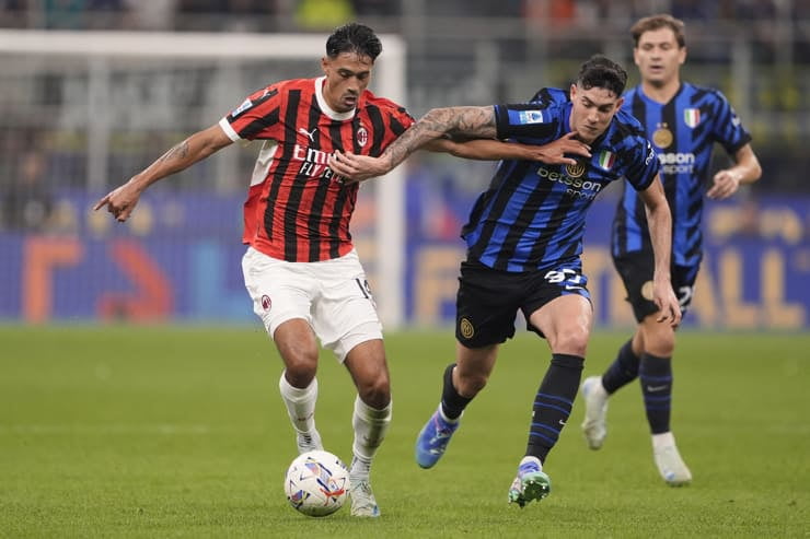 Reijnders con la maglia del Milan - Foto Lapresse - Ternanatime.com