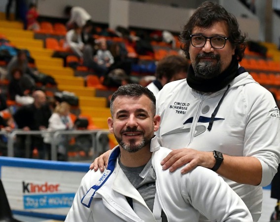 SCHERMA PARALIMPICA, SPIGA DEL CSTR È D’ARGENTO