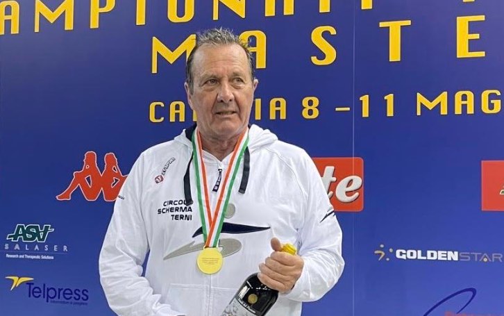 Tricolori master, Francesco Tiberi conquista il titolo italiano a Catania