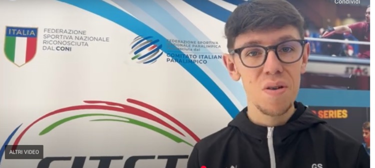 MATTEO PARENZAN, CAMPIONE PARALIMPIONICO A PARIGI, HA CONQUISTATO A TERNI UN ALTRO TITOLO TRICOLORE-VIDEO-INTERVISTA
