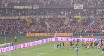 TERNANA VS VICENZA, TIFOSI PROTAGONISTI AL LIBERATI-VIDEO