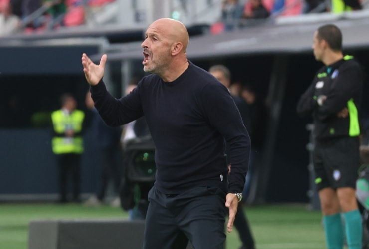 Vincenzo Italiano da allenatore del Bologna - Foto Lapresse - Ternanatime.com