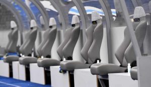 La panchina vuota dell'Inter